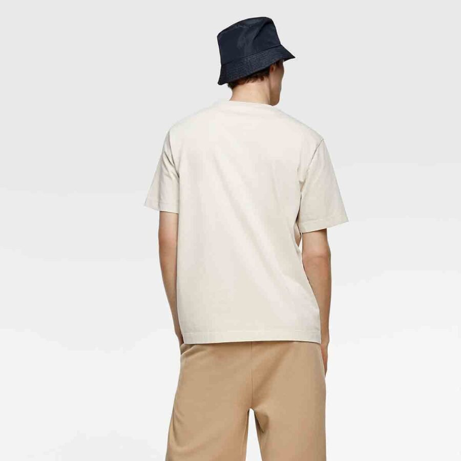 Cream Square Shirt - Image 5