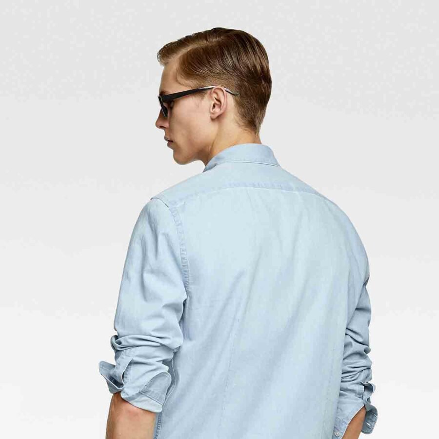 Washed Denim Shirt – Image 2