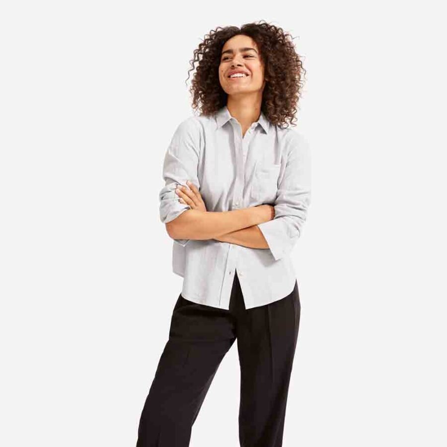 Double-Gauze Relaxed Shirt – Image 4